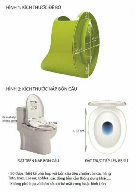 (Chính hãng - Tặng Quà cho bé) Bô vệ sinh trẻ em, bô cho bé Boom Potty cho bé 8 tháng đến 4 tuổi có chỗ rửa trực tiếp