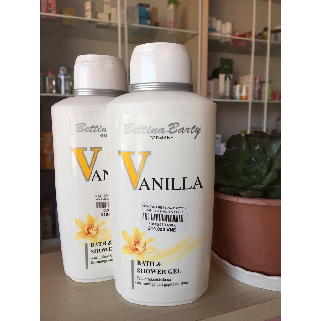 Sữa tắm Vanilla hương nước hoa 500ml - Nhập khẩu Đức