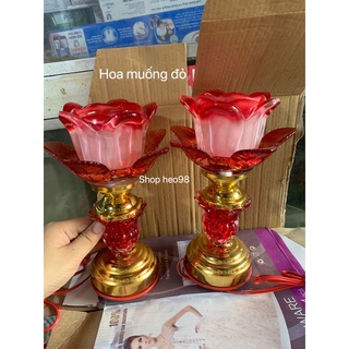 Đèn Thờ Thuỷ Tinh Pha Lê Cao Cấp ( 2 chiếc )