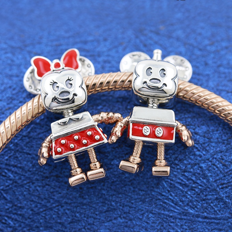 Hạt Robot Mickey Tự Làm Vòng Tay Xinh Xắn