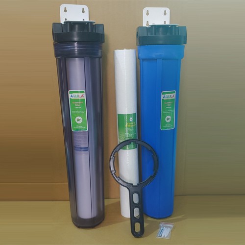 Bộ lọc nước sinh hoạt ly đơn 20 inch tặng kèm thêm lõi
