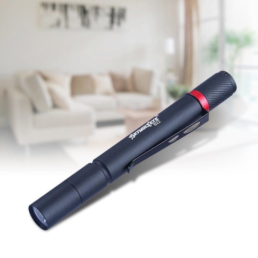 Đèn LED dạng bút cầm tay mini hoạt động bằng pin