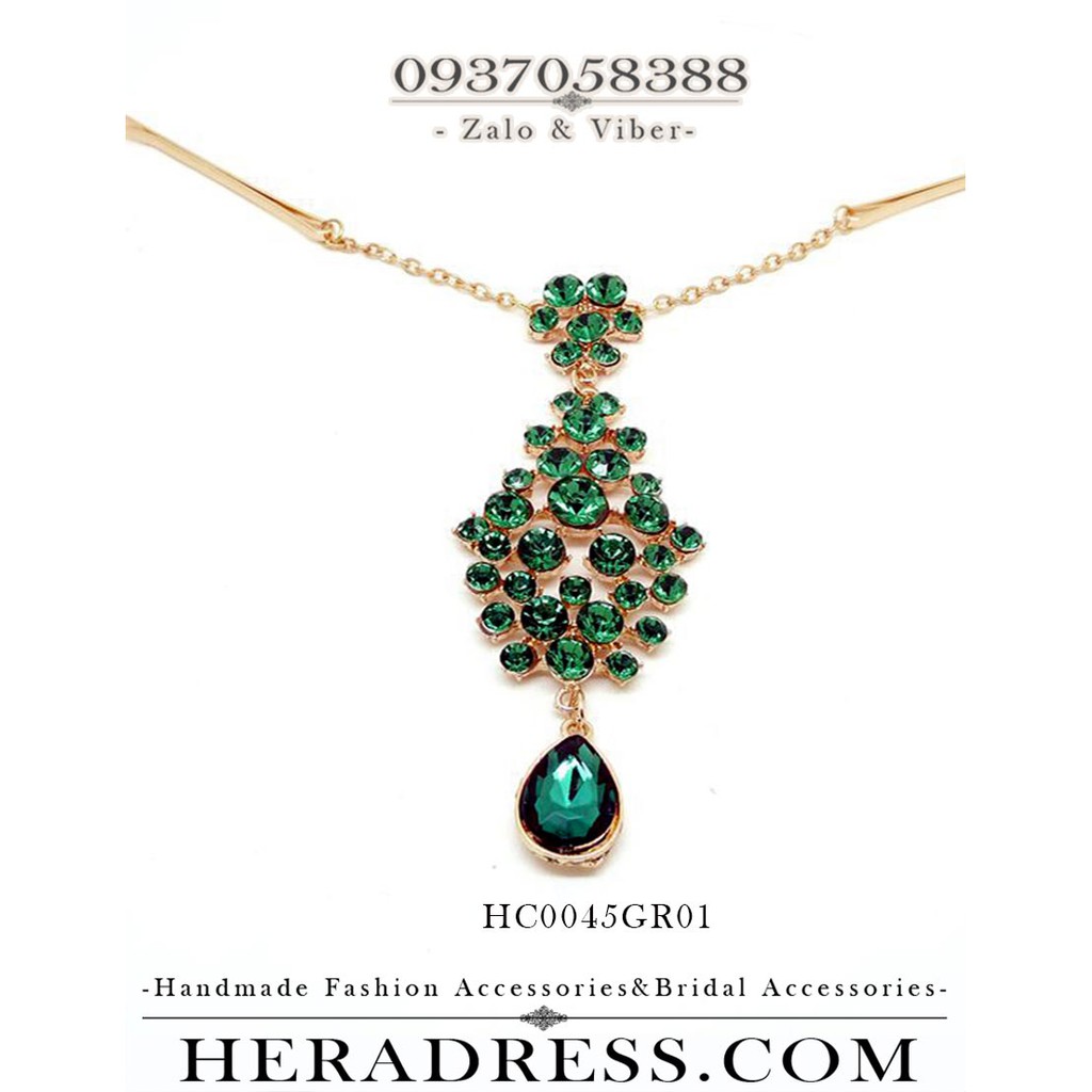 Phụ kiện tóc Ấn Độ Delicate Head Chains