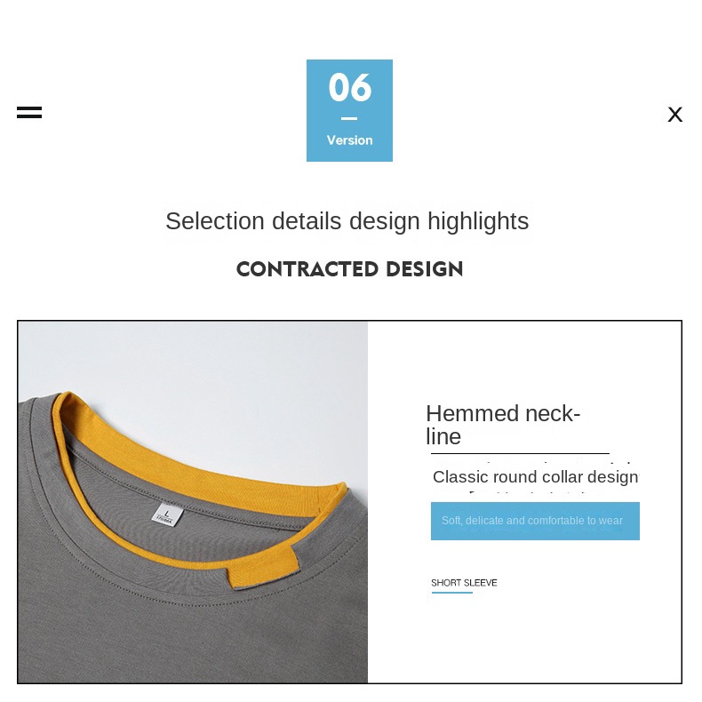 Áo Thun Ngắn Tay Giả Hai Lớp Form Rộng Thời Trang Mùa Hè Cho Nam Sinh Trung Học