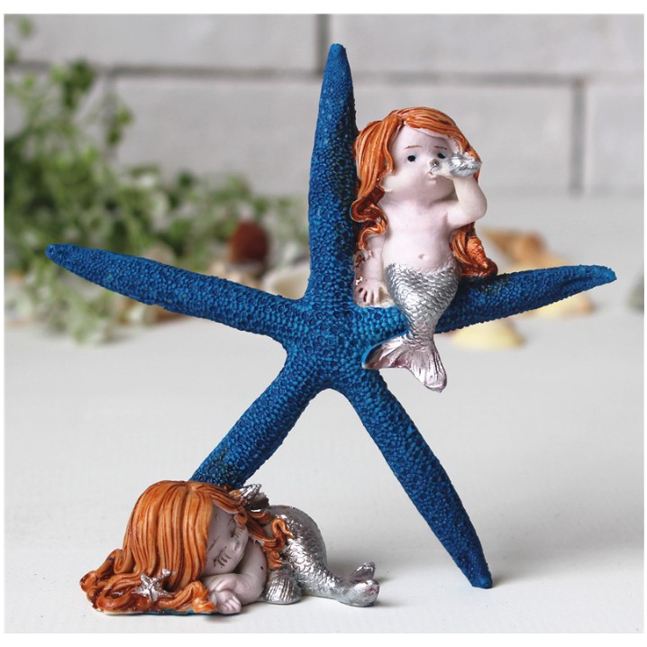 Phụ kiện trang trí để bàn sao biển tiên cá