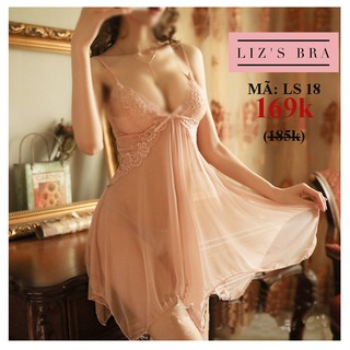 Váy Ngủ Sexy LS18 [Ảnh Thật] Đầm Gợi Cảm, Thời Trang Phòng The Quyến Rũ
