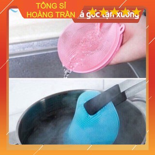 Miếng rửa bát silicon tiện dụng