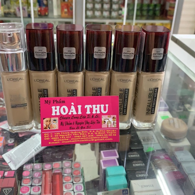 Kem nền siêu mịn lâu trôi LOREAL CHÍNH hảng