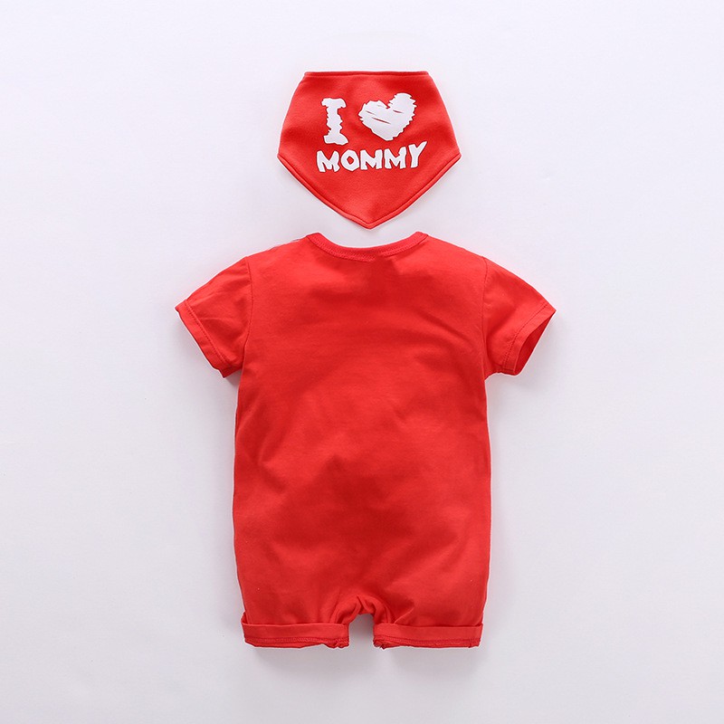 Bodysuit bé sơ sinh, áo sơ sinh cho bé từ 1 tháng đến 1 tuổi họa tiết khỉ con chất liệu cotton 100% cao cấp BD137