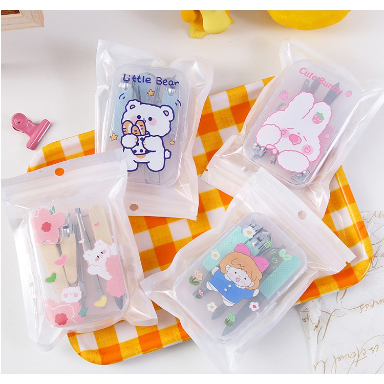 Set Bấm Móng Tay Gồm 7 Chi Tiết Có Kèm Hộp Xinh Xắn Tiện Lợi GIAO NGẪU NHIÊN – Dumi Shop