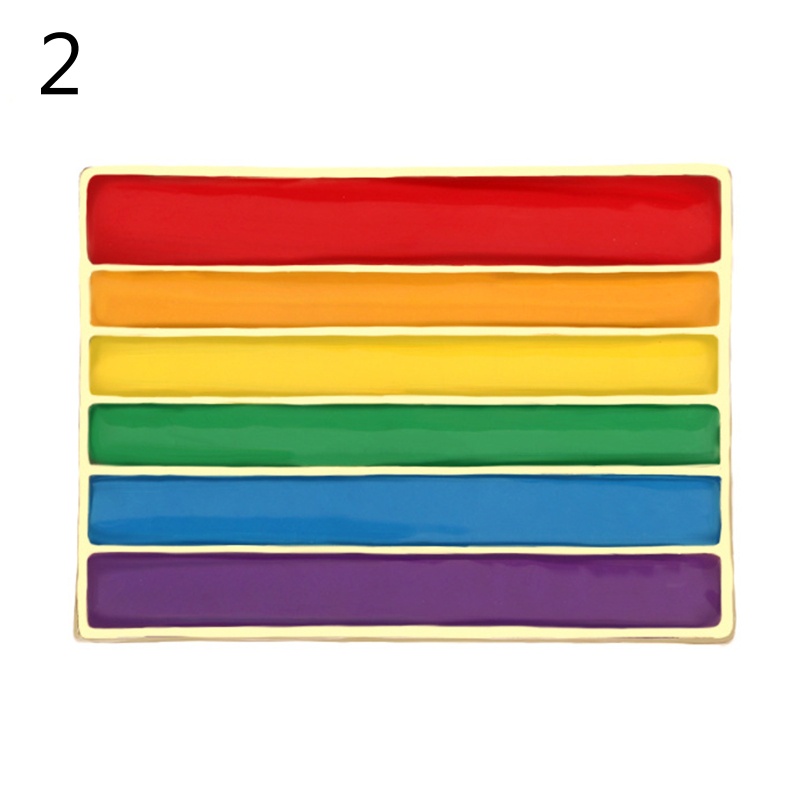 Trâm Cài Áo Kim Loại Họa Tiết LGBT