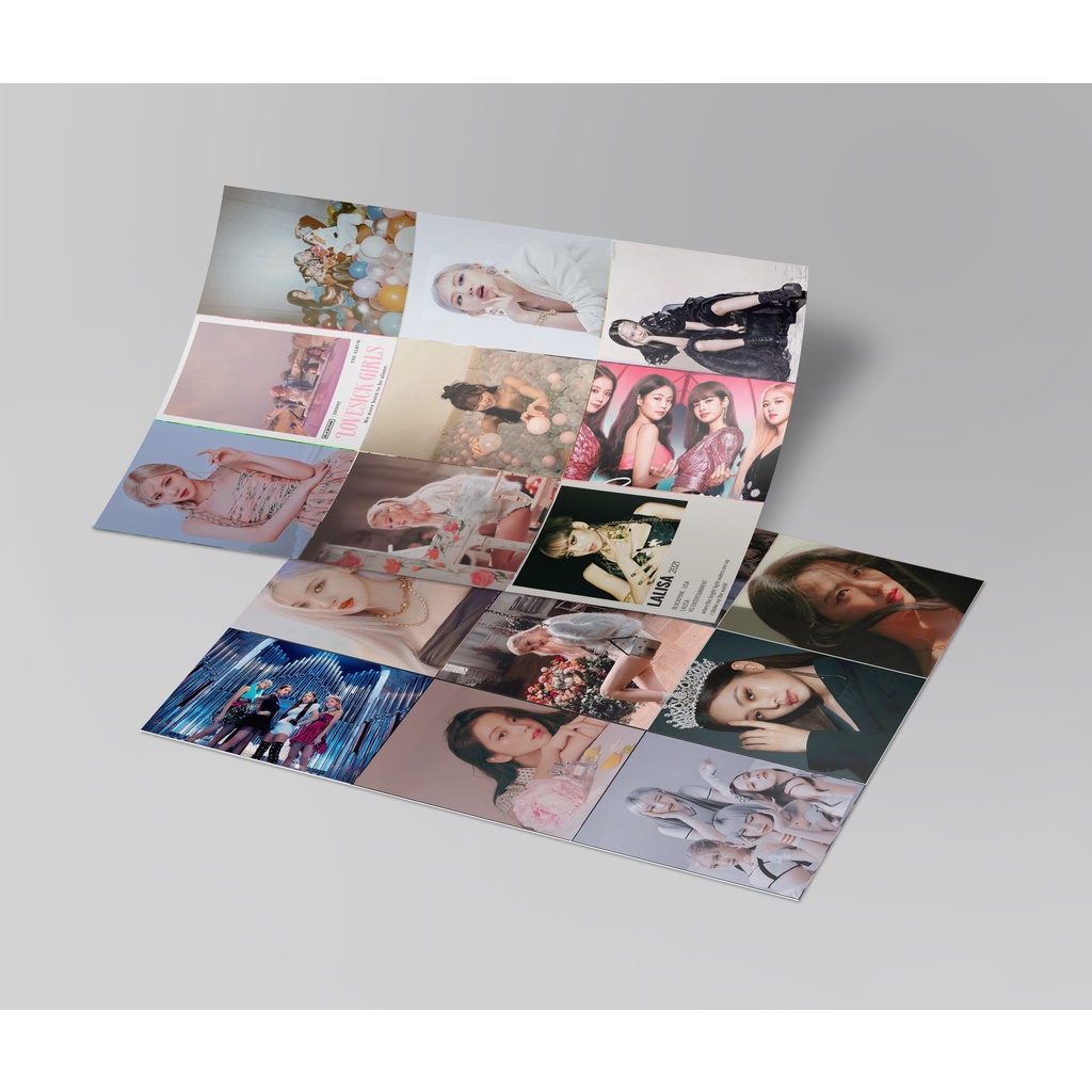 [Mã LIFEBOOK2 giảm 10% đơn 0Đ] Set 20 tấm card Blackpink - Bộ 20 photocard Blackpink decan dán chất lượng cao hàng đẹp