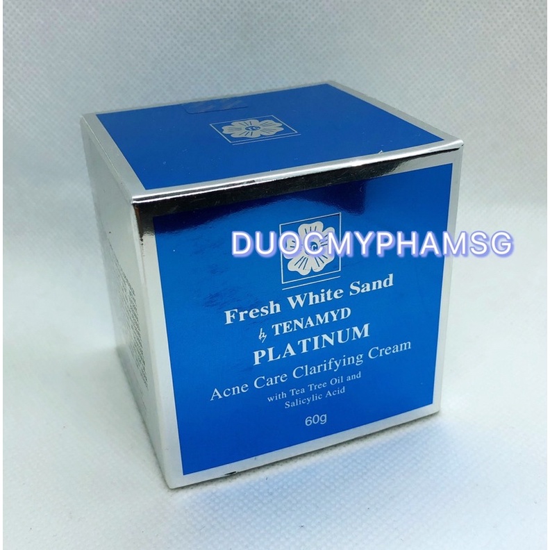 Kem dưỡng đanh cho da mụn Fresh white Sand Tenamyd Platinum
