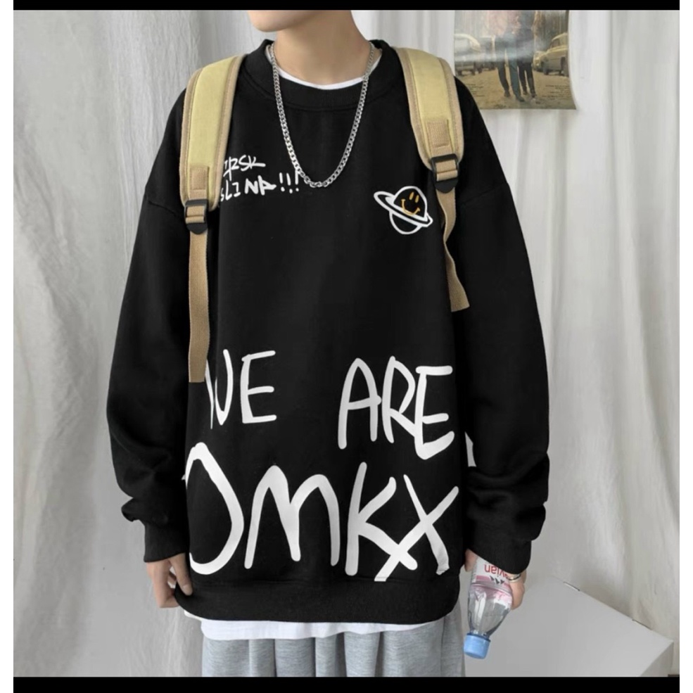 (HCM) ÁO KHOÁC NỈ HODDIES NAM CỔ CHUI - THỜI TRANG HÀN QUỐC , NAM FORM RỘNG HỌA TIẾT SIÊU HOTTREND KME FASHION