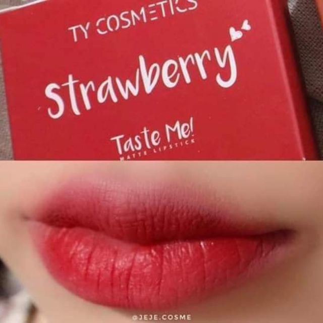 Son Bặm Ty Cosmetics 💄màu Strawberry 💥