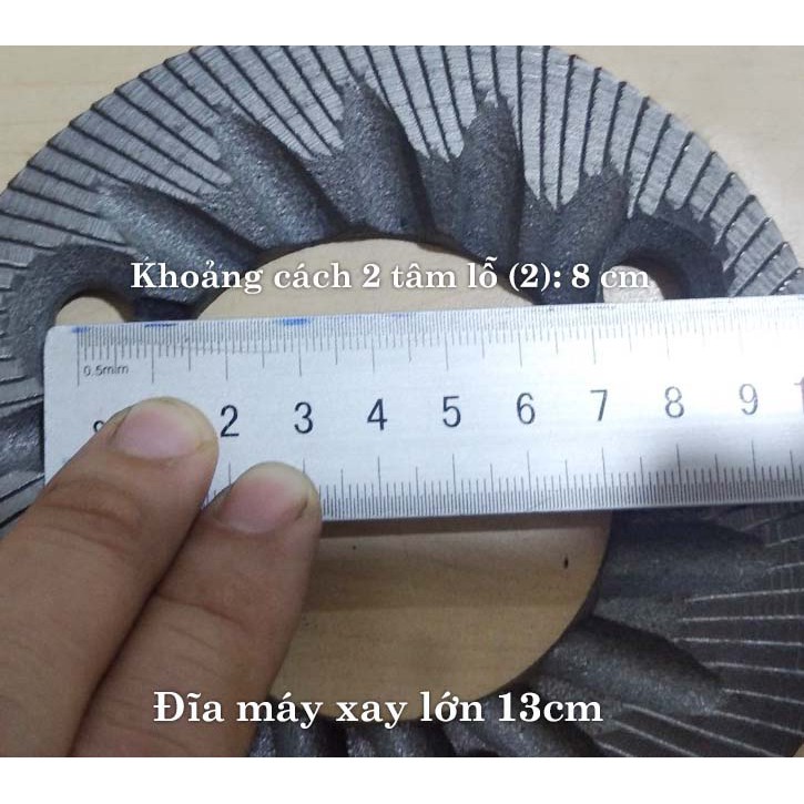 Cặp đĩa máy xay cà phê công nghiệp - loại đĩa lớn 13cm