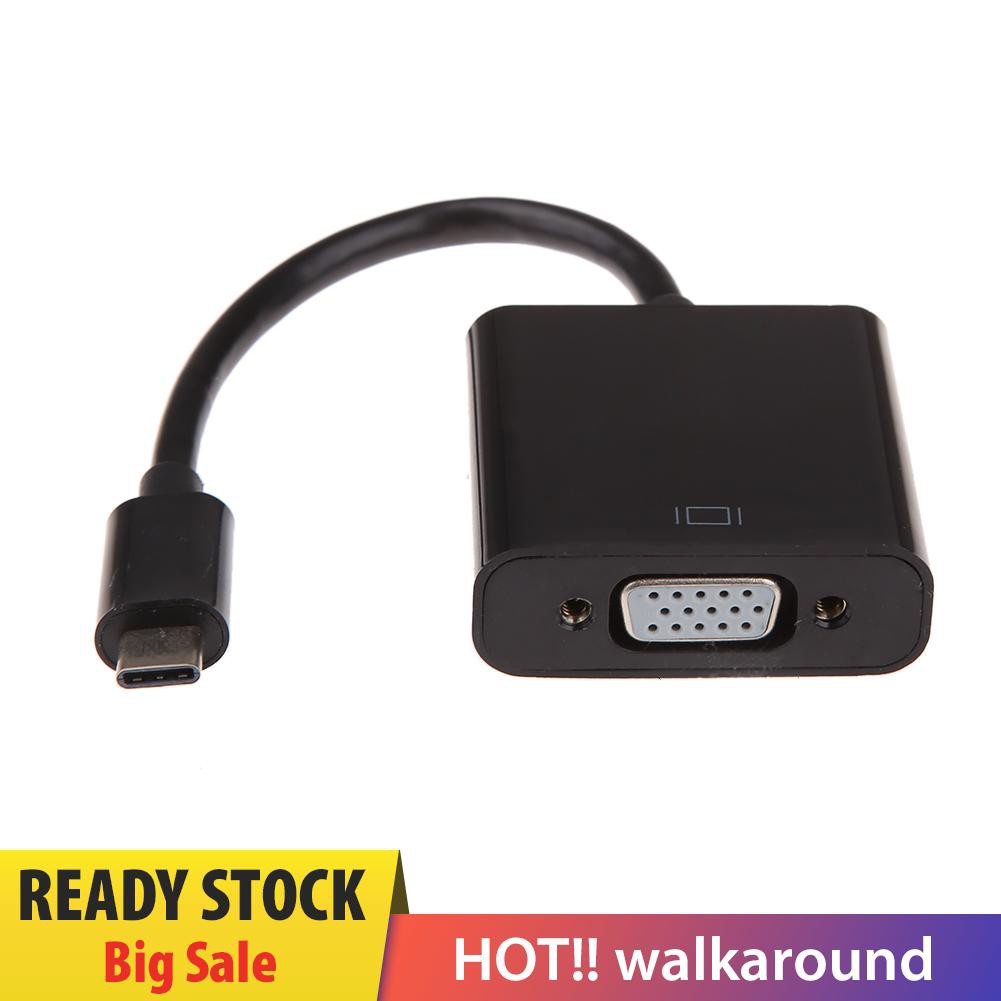 Đầu Chuyển Đổi Usb 3.1 Type C Sang Vga 1080p Cho Macbook 12 " | BigBuy360 - bigbuy360.vn