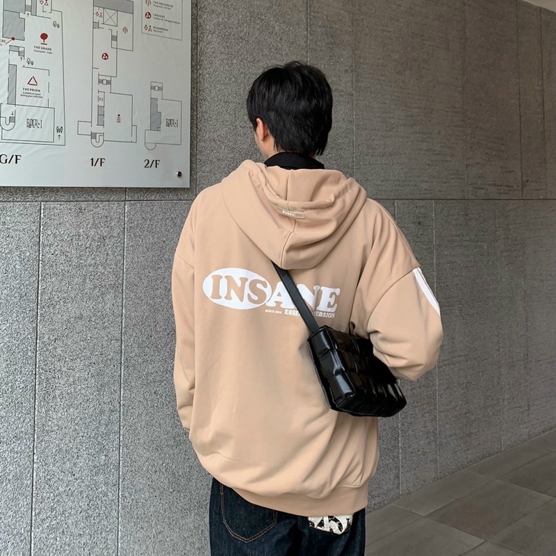 Áo Khoác Hoodie Zip INSANE l Essential Hoodie Zip