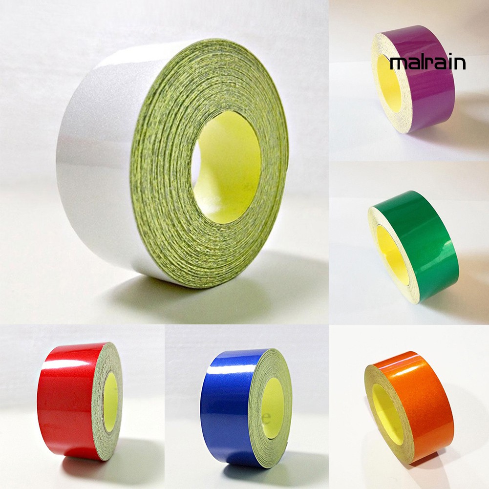 Cuộn Miếng Dán Phản Quang 5m X 2cm Trang Trí Xe Ô Tô Độc Đáo