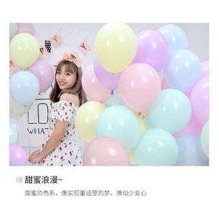 Set 50 bóng màu pastel (chọn màu theo yêu cầu)