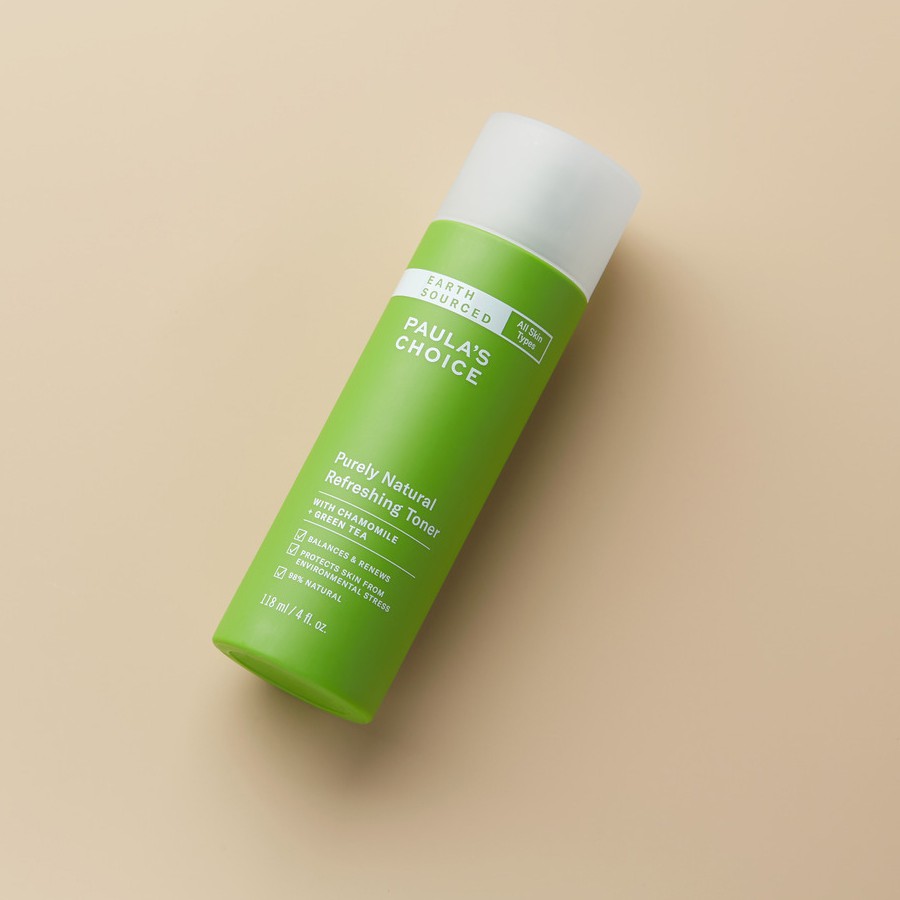 Nước hoa hồng nguồn gốc thiên nhiên Paula's Choice Purely Natural Refreshing Toner 118ml - 8510 | BigBuy360 - bigbuy360.vn