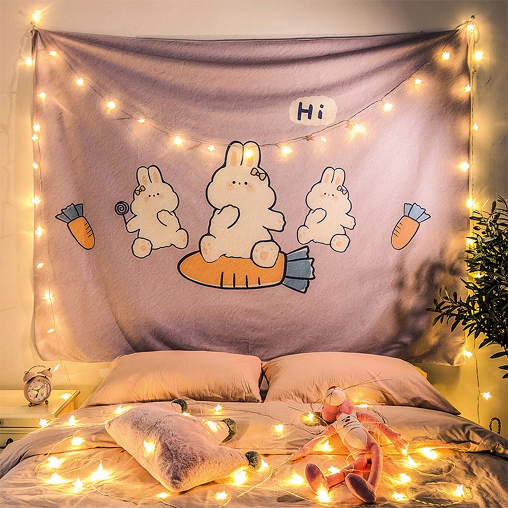 Thảm Treo Tường Họa Tiết Hoạt Hình Dễ Thương 95*73CM