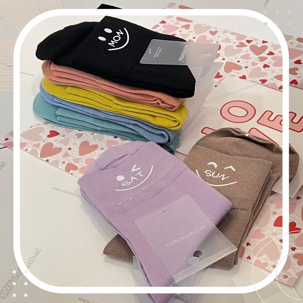 TÂT VỚ UNISEX NAM NỮ CỔ CAO EMO THEO TUẦN