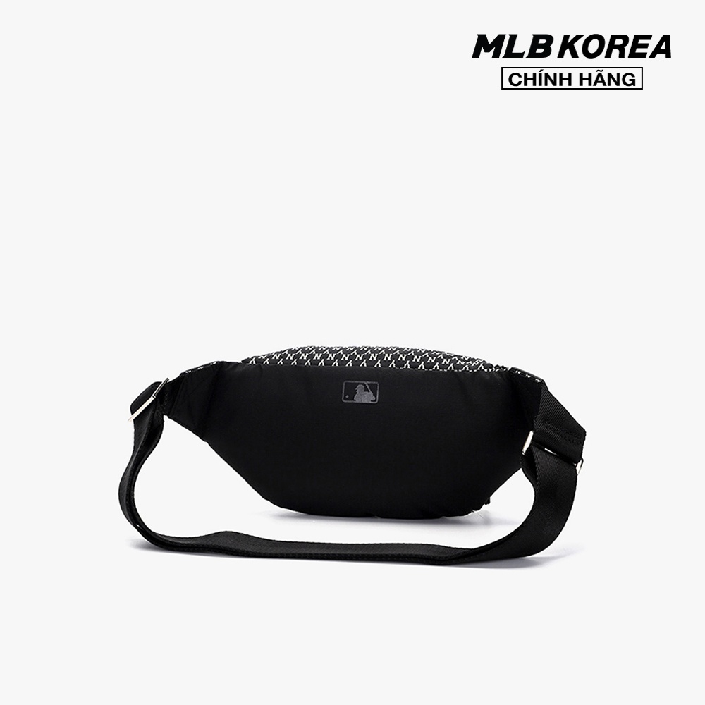 MLB - Túi đeo chéo cá tính phối họa tiết monogram 3AHSM051N-50BKS