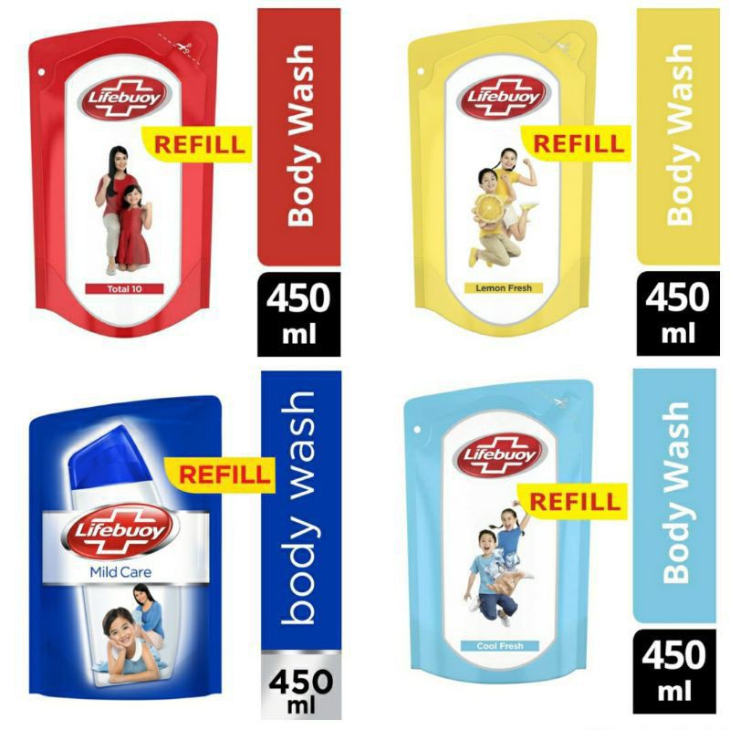 (Hàng Mới Về) Xà Phòng Dạng Lỏng Lifebuoy 450ml Giá Rẻ Nhất