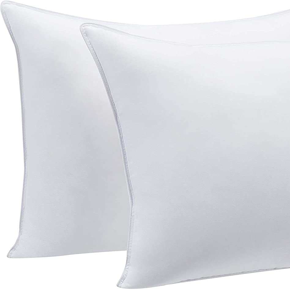 Ruột Gối Nằm Bông Gòn Ép Hơi Cao Cấp 50x70 cm VUA GỐI Standard Pillow Êm Ái Kháng Khuẩn Ngủ Ngon
