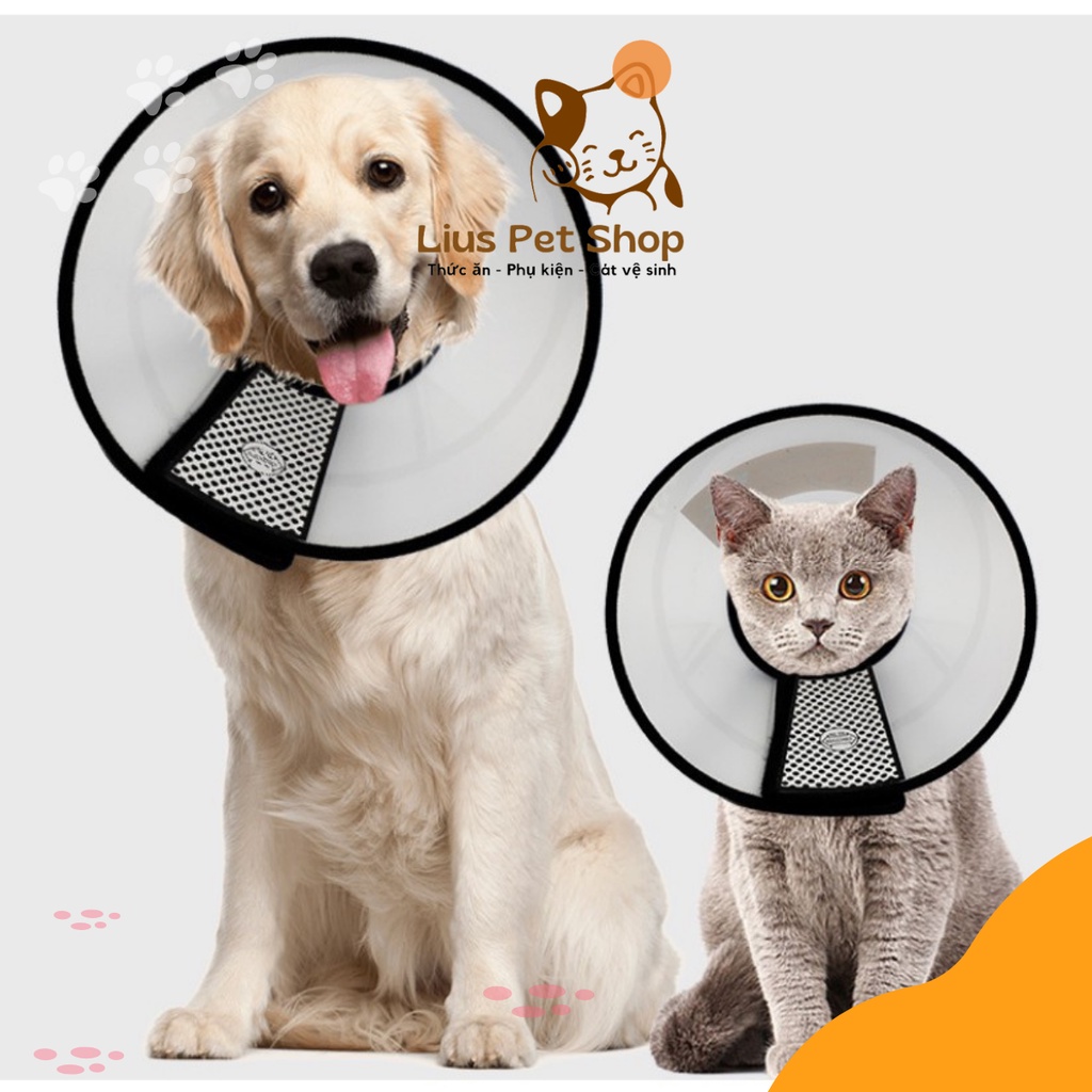 Loa Chống Liếm, Vòng Đeo Cổ Chống Liếm Cho Chó Mèo Thú Cưng