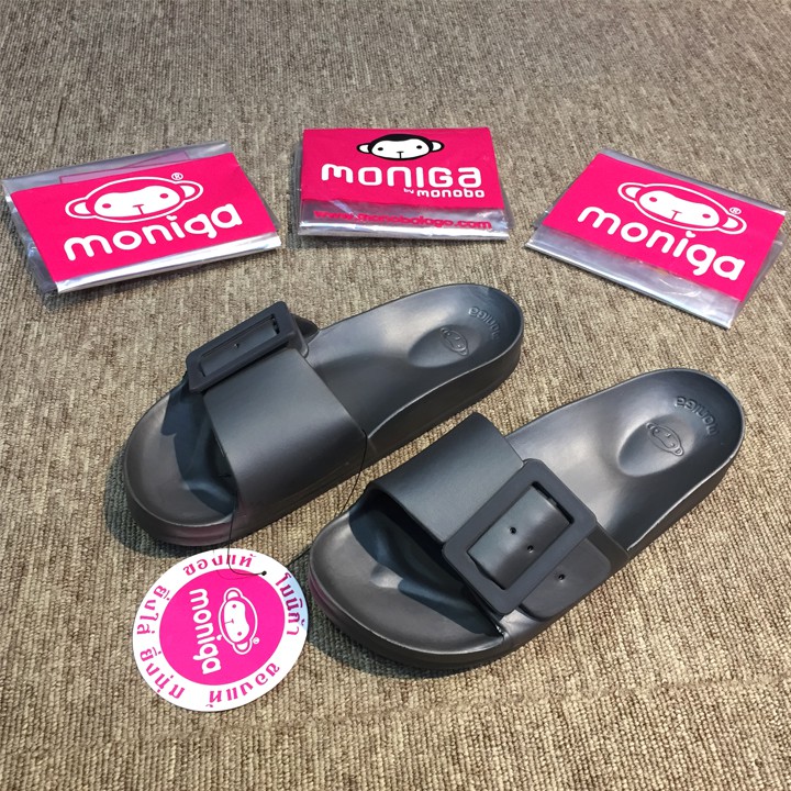 Dép Thái Lan Nữ Bản Ngang Khóa Chữ Nhật Siêu Nhẹ Siêu Êm Chính Hãng MONOBO