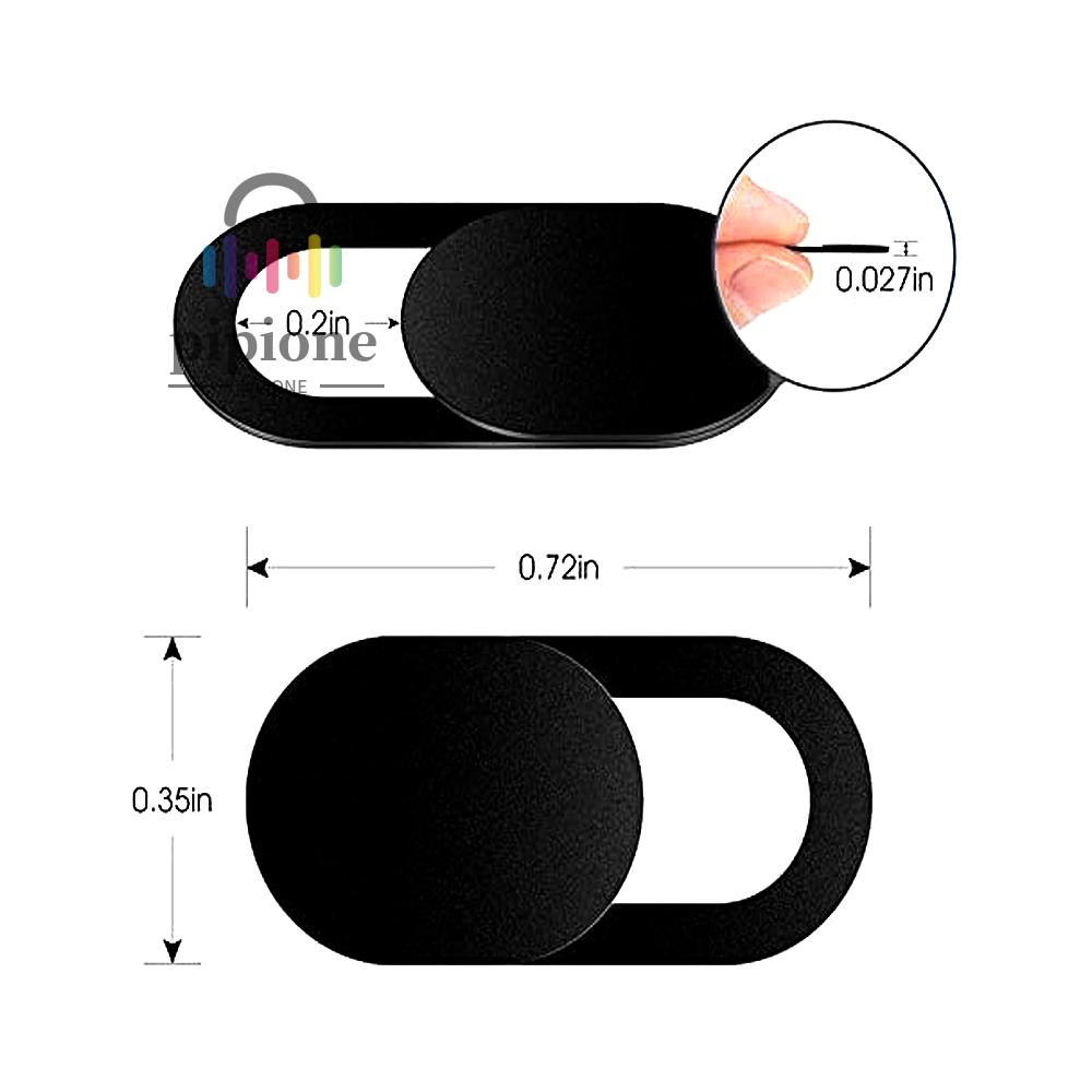 3 Miếng Bọc Webcam Siêu Mỏng Chất Lượng Cao Màu Đen | BigBuy360 - bigbuy360.vn