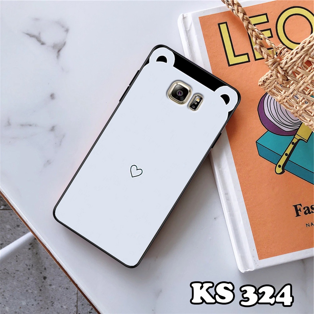 Ốp lưng Samsung S7 - Samsung S7 Edge - Ốp in hình Tai thỏ - Chất liệu TPU cao cấp