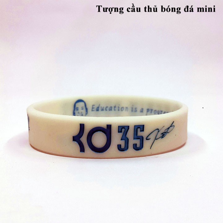 Vòng đeo tay cao su cầu thủ bóng rổ Kevin Durant