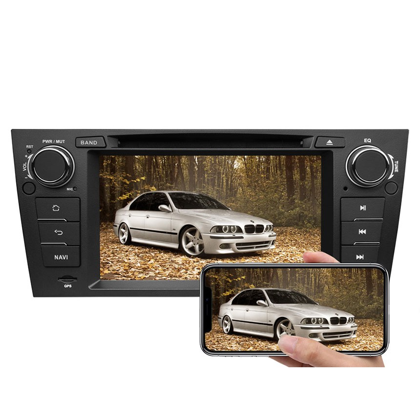 BMW 3 Series 2005,2006,2007,2008,2009,2010,2011(E90/E91/E92/E93) DVD/CD/RADIO/BLUETOOTH/WIFI/3G Màn hình cảm ứng 7 inch