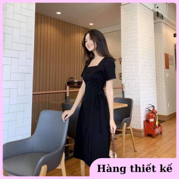 ( Hàng cao cấp ) Đầm dạo phố tiểu thư, đầm maxi đan dây eo siêu hot | BigBuy360 - bigbuy360.vn