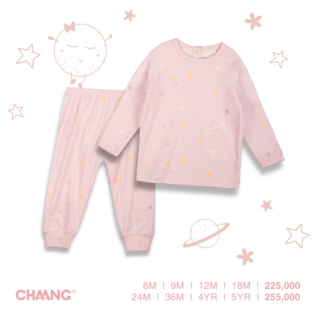 Chaang Bộ dài raglan Cosmos AW2022D12