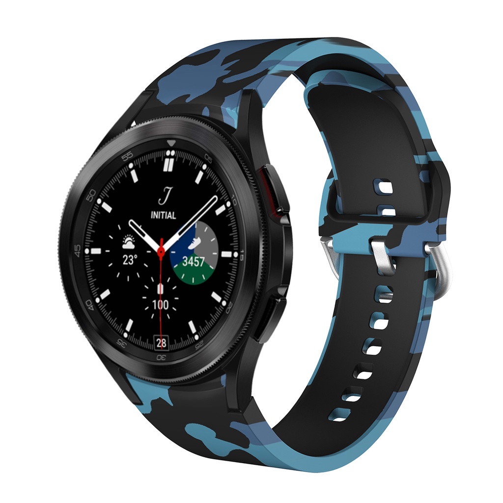 Dây đeo đồng hồ thông minh bằng silicon cho Samsung Galaxy Watch 4 Classic 46mm 42mm/Watch4 44/40mm