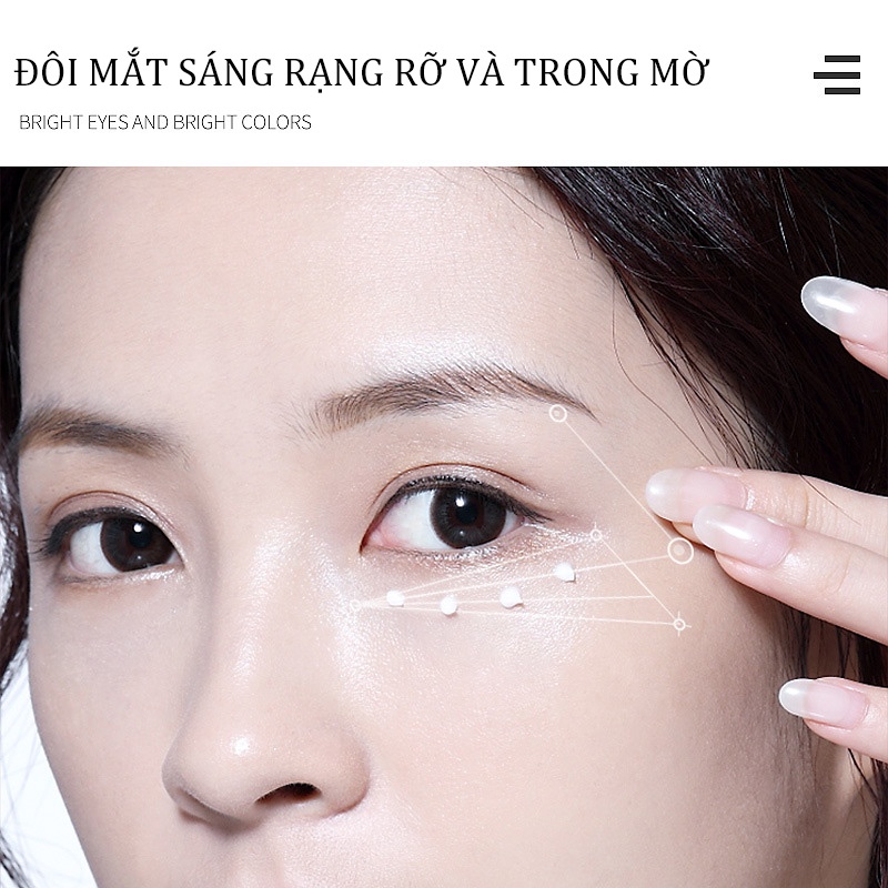 30G Kem Dưỡng Ẩm Chống Nhăn Vùng Mắt Làm căng da mắt, cải thiện nếp nhăn quanh mắt giảm quầng thâm và xóa tan mệt mỏi
