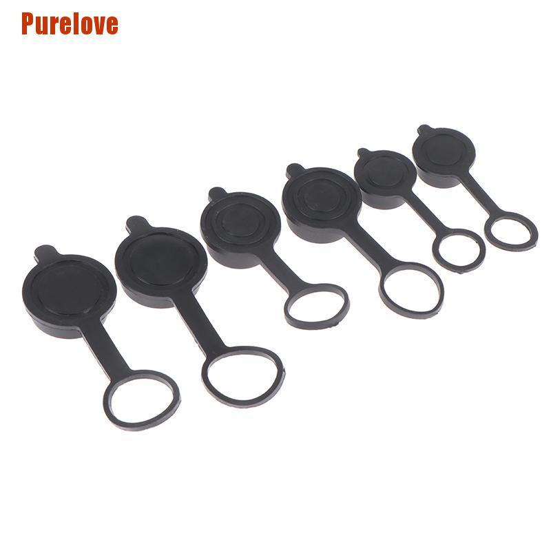 Bộ 10 Vỏ Bọc Ổ Cắm Điện Chống Bụi Không Thấm Nước Gx12 Gx16