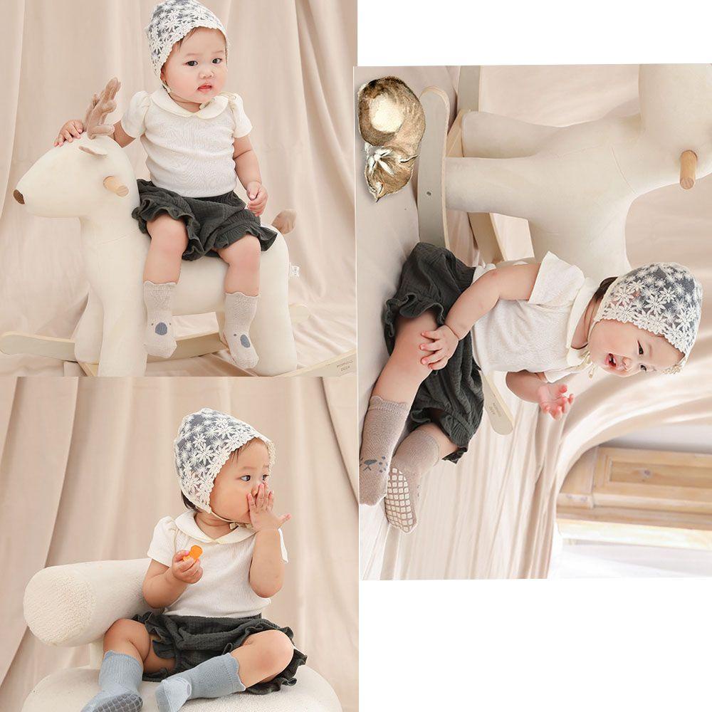 MELODG Vớ Thu Đông Thoáng Khí Không Trượt Họa Tiết Hoạt Hình Dễ Thương Cho Bé Tập Đi