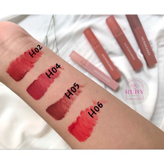 Son kem lì vuông  HERORANGE mịn mướt môi - rubycosmetics