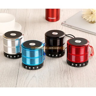Loa Bluetooth Mini WS 887 Phát Nhạc Từ Thẻ Nhớ, USB