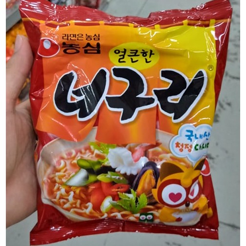 Mì neoguri, mì neoguri hàn quốc hàng nội địa nhập khẩu - 너구리