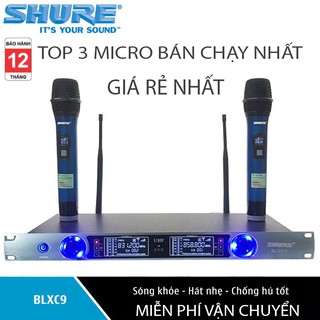 MICRO KHÔNG DÂY SHURE BLXC9 - HÀNG CHÍNH HÃNG.