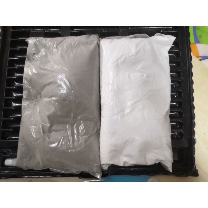 Xi măng trắng, xi măng đen