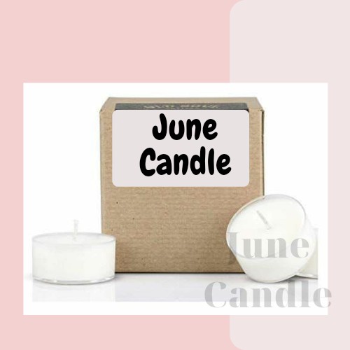 Set 5 Nguyên Liệu Làm Nến Thơm Tealight Handmade June Candle