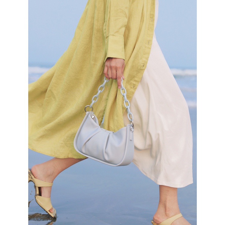 Túi đeo dưới cánh tay IELGY hình đám mây thời trang cho nữ