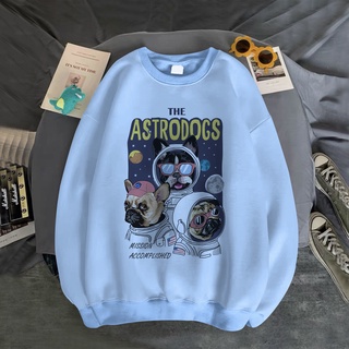 Áo Sweater UNISEX Nỉ Cổ Chui In